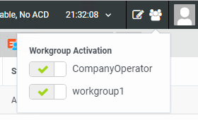 Interaction Connect Help - Change Your Workgroup Activation Status