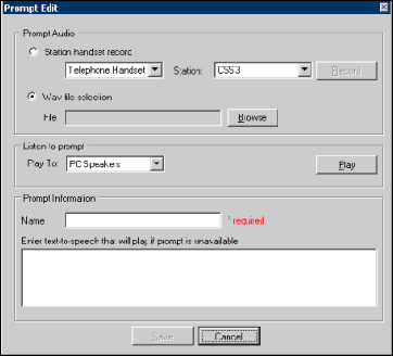 Prompt Edit Dialog Prompt Edit Dialog