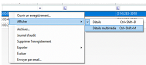 Afficher le volet Détails multimédia