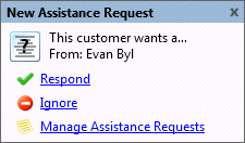 Interaction Supervisor Help - Manage Assistance Requests