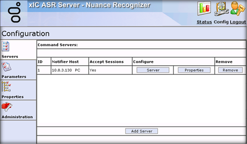ASR Technical Reference - View ASR Command Server Configurations for ...