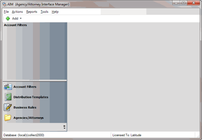 AIM window AIM window