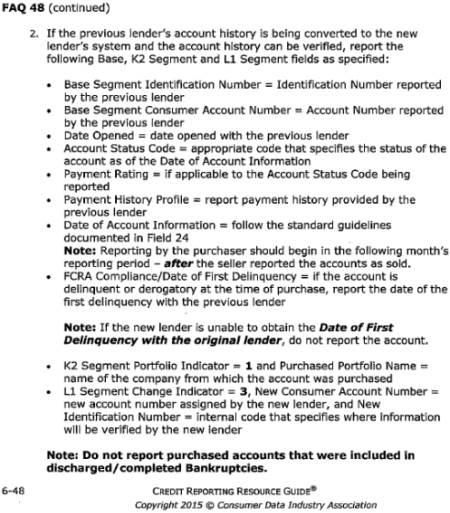 Reporting scenarios Reporting scenarios