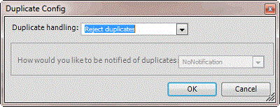 Duplicate Config dialog box