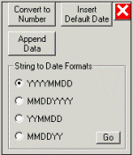 Format options