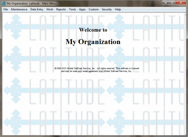 Latitude Main Menu Latitude Main Menu