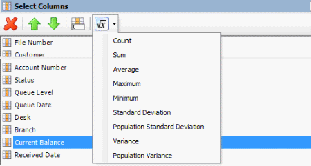 Aggregate function