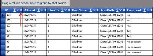 Data grid - pinned column example