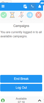 Campaigns page Campaigns page