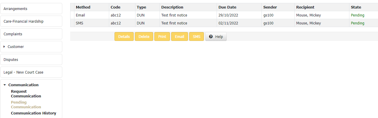 Latitude Help - Send SMS to an Account