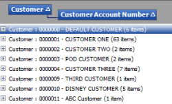 Query results tab - multiple groups Query results tab - multiple groups