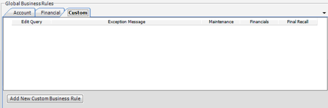 General tab - Custom tab General tab - Custom tab