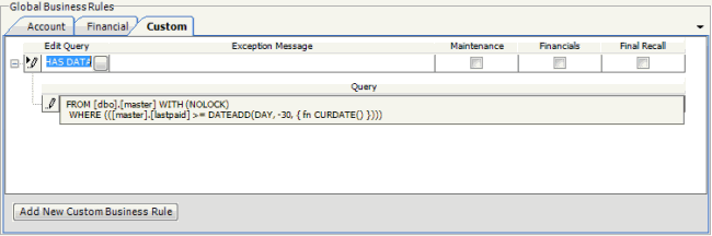 SQL statement SQL statement