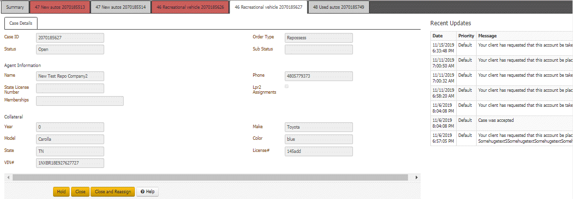 RDN Integration panel