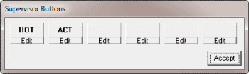 Supervisor Buttons dialog box Supervisor Buttons dialog box