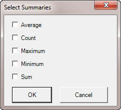 List Builder User Guide - Summarize Query Data