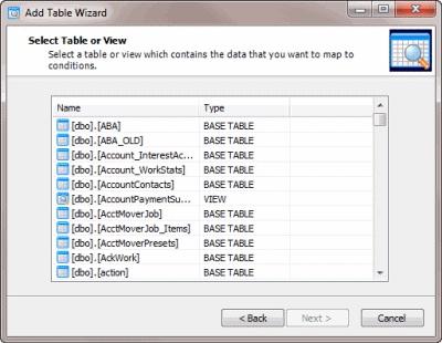 Latitude Help - Add a Database Table