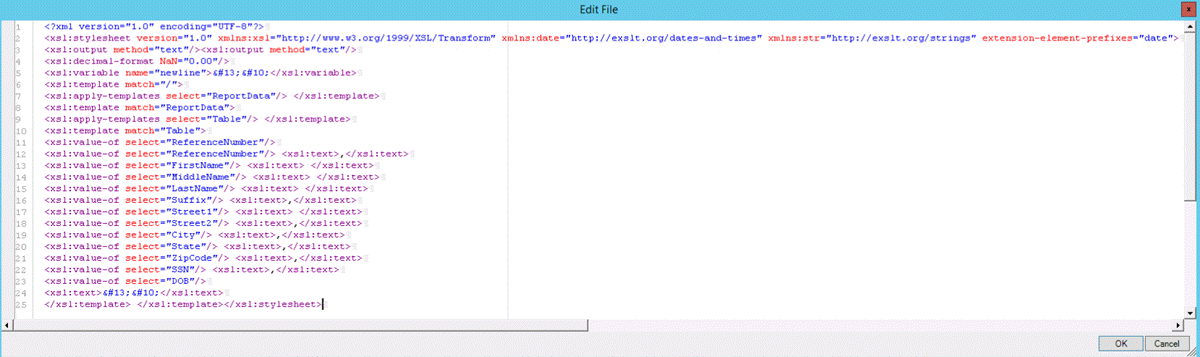 Edit File dialog box