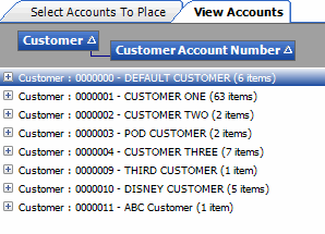 Query results tab - multiple groups