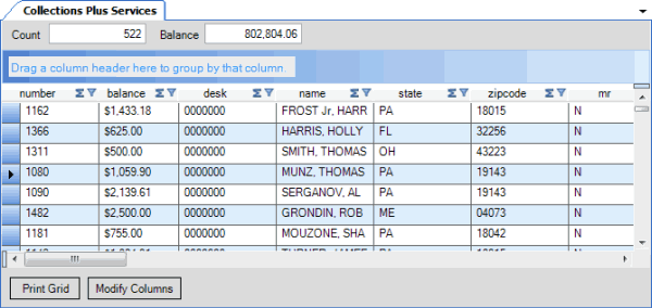 Data grid Data grid