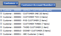 Query results tab - multiple groups