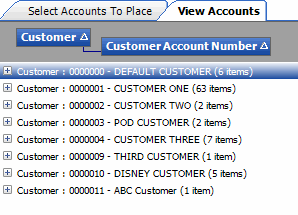 Query results tab - multiple groups Query results tab - multiple groups