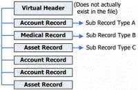Virtual Header Usage Diagram Virtual Header Usage Diagram