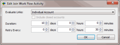 Edit Join Work Flow Activity dialog box Edit Join Work Flow Activity dialog box