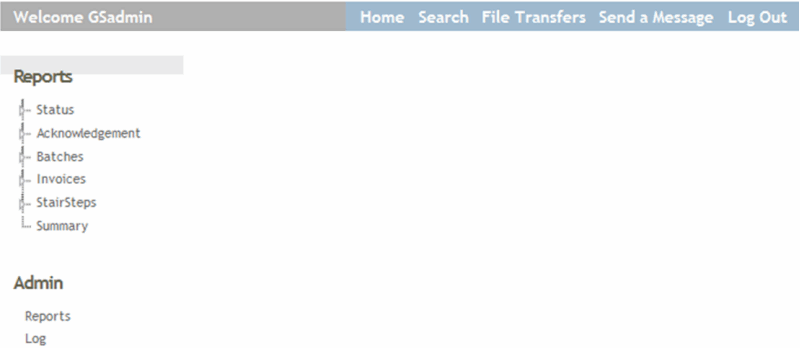 Web Access page Web Access page