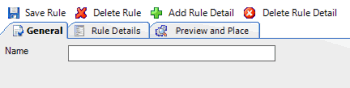 Business Rules pane - General tab