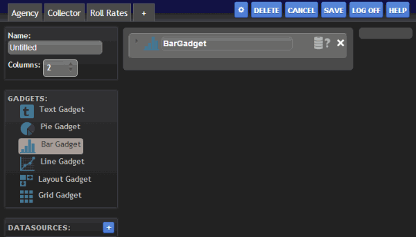 Bar gadget Bar gadget