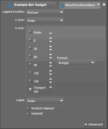 Bar gadget Bar gadget