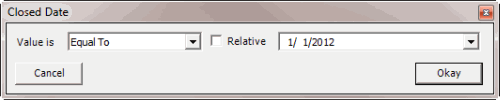 Latitude Console Help - Query Condition Types