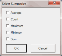 Latitude Console Help - Summarize Query Data