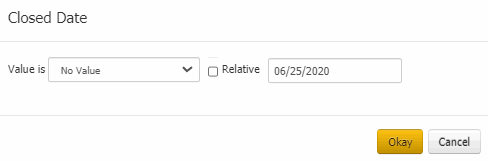 Latitude Help - Query Condition Types