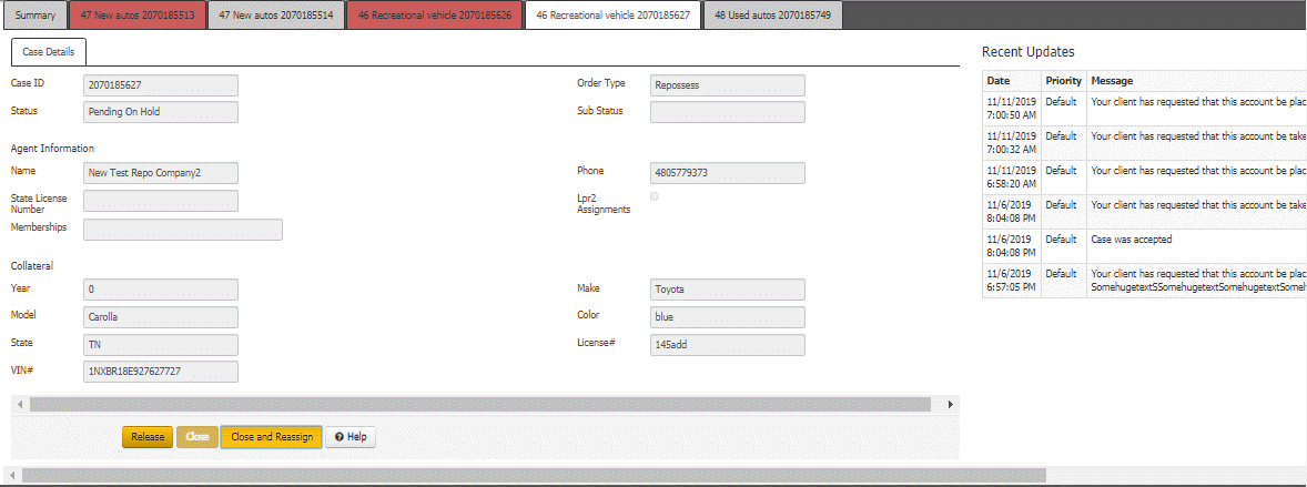 Latitude Help - Close and Reassign an RDN Case