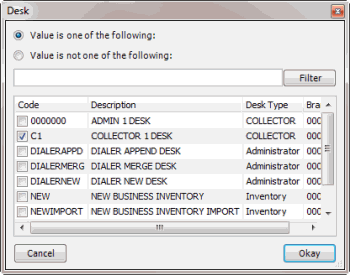 Latitude WorkFlow Designer Help - Modify a Query Condition