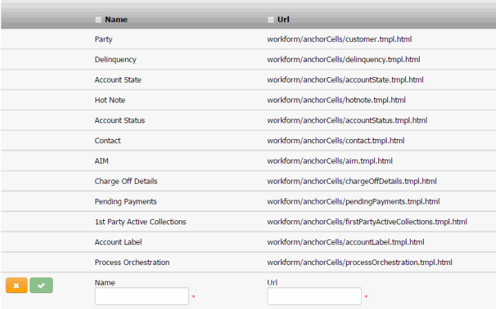 Anchor Cards panel - add mode Anchor Cards panel - add mode