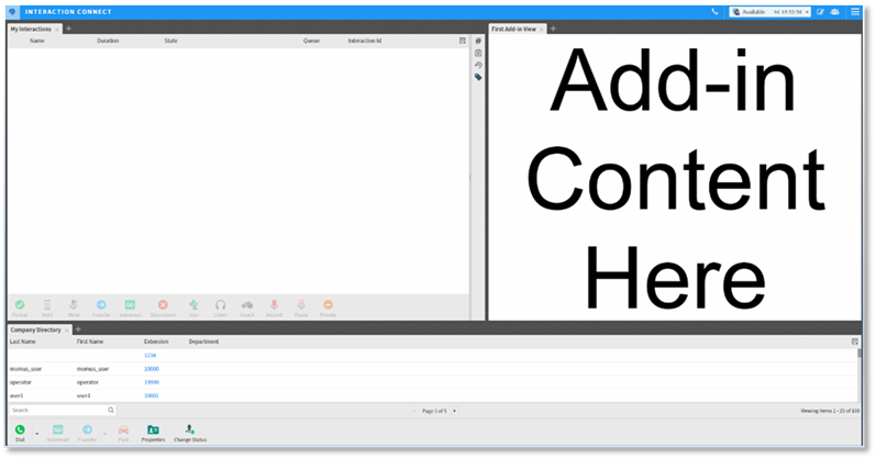 PureConnect Release Notes - Interaction Connect Add-in Support