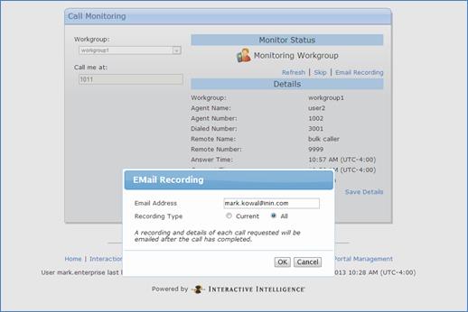 PureConnect Release Notes - Interaction Web Portal (IWP)