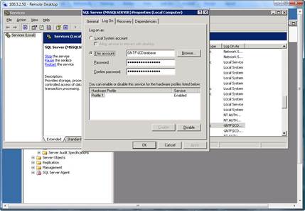 Description: Make DB Service with ICDatabase1