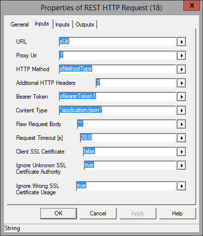 Interaction Designer REST API Tools Developer's Guide - REST HTTP Request