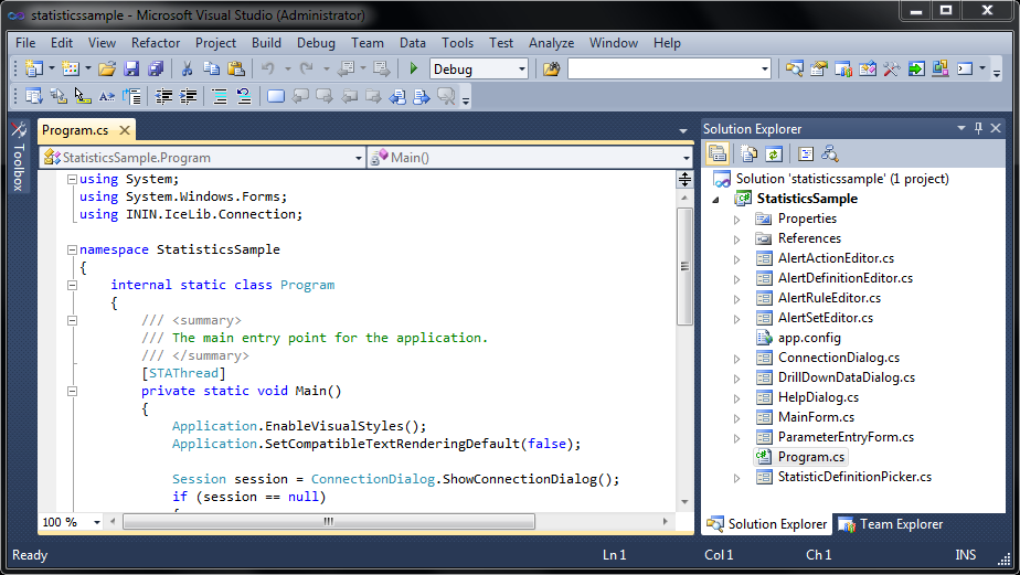 Statistics_Sample-App