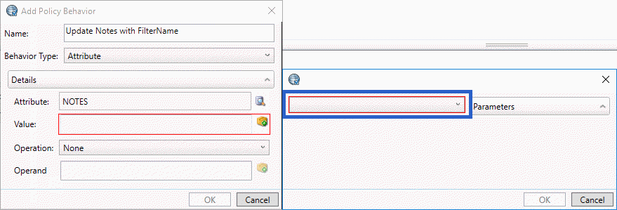 Interaction Dialer Manager Help - Attribute behavior type