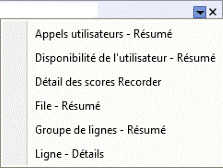 Fichiers actifs dans un groupe d'onglets