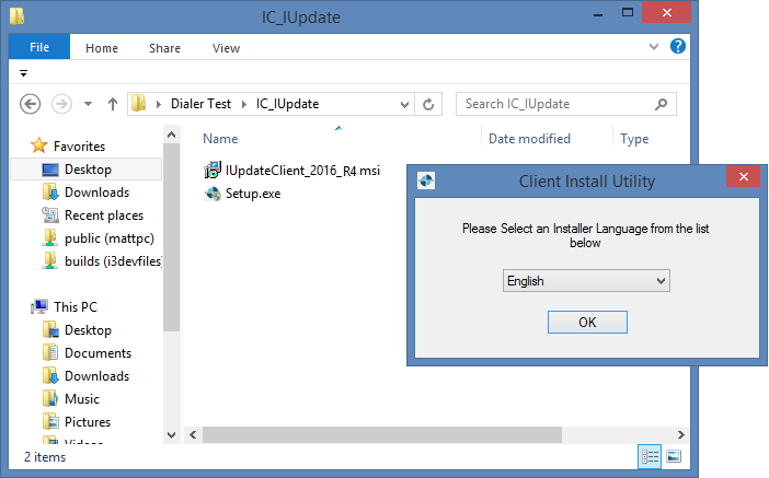 Interaction Dialer Installation and Configuration - Interactive Update ...