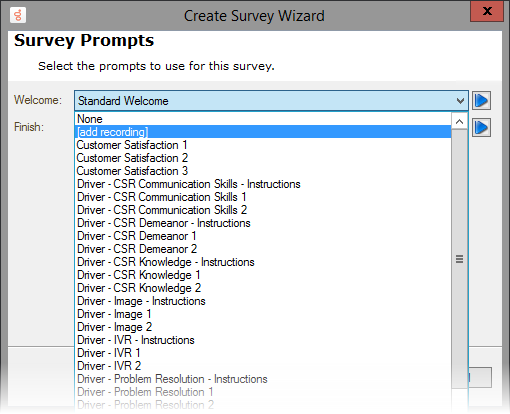 How to Use the Survey Wizard