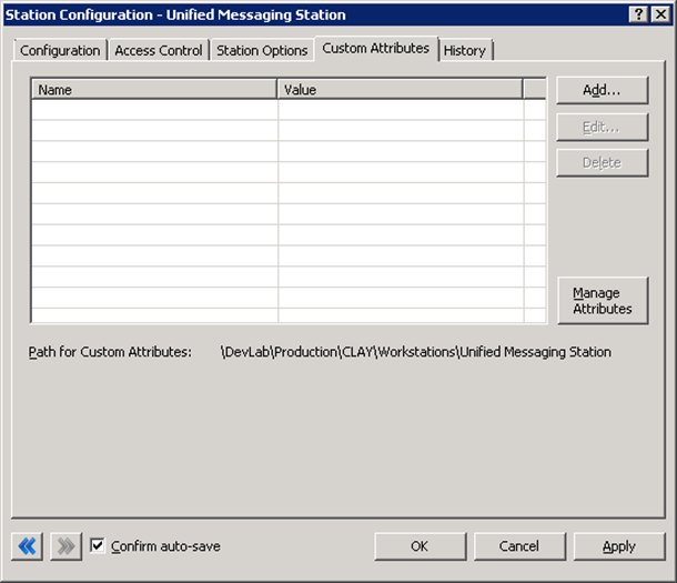 Unified Messaging Technical Reference - Adding a custom attribute