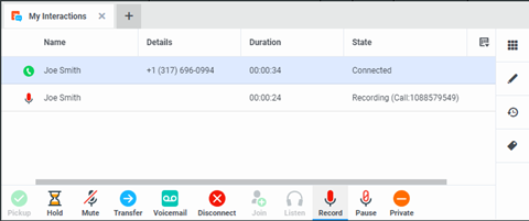 Interaction Connect Help - Determine if Someone is Listening to or ...
