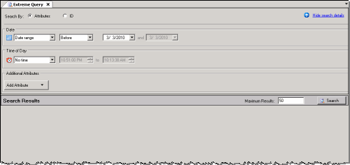 Extreme Query View Extreme Query View